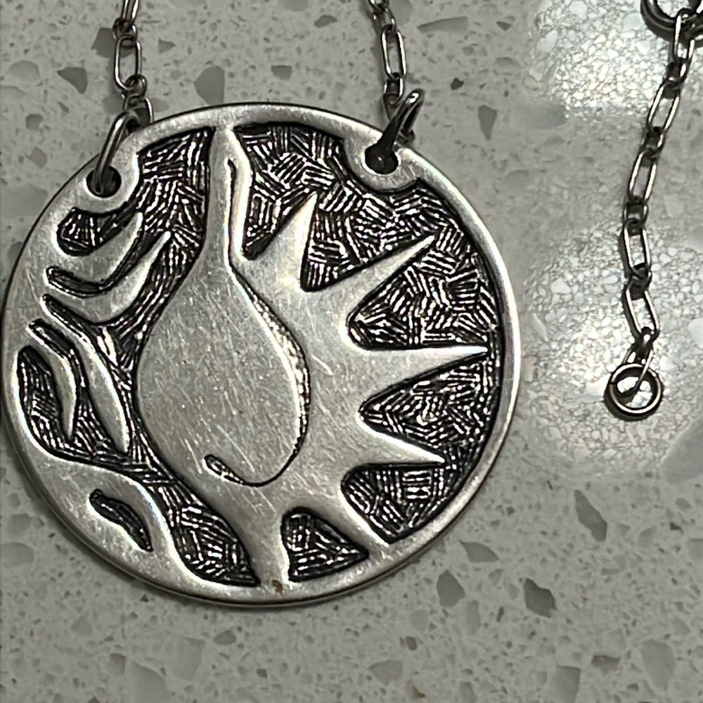 Native American Silver necklace